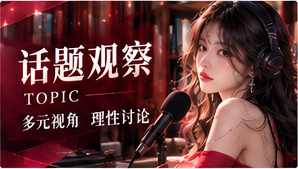 话题观察与跟进动态主视觉
